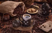 Пазл Осенний кофе