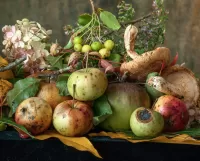 Пазл Осенний натюрморт 