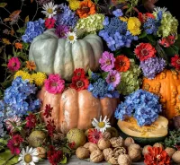 Пазл Осенний натюрморт 