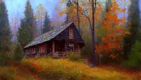 Пазл Осенний пейзаж