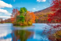 Пазл Осенний пейзаж