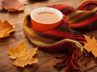 Пазл Осенний чай