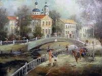 Пазл Осенний дождь