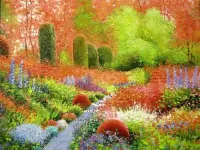 Пазл Осенний парк