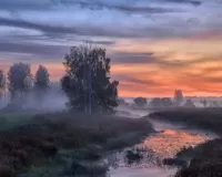 Пазл Осенняя зорька