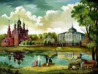 Пазл Останкинский дворец