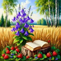 Пазл Открытая книга