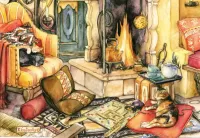 Пазл Открытый очаг