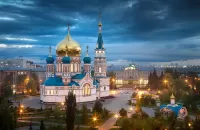 Пазл Открытка из Омска