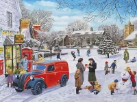 Пазл Открытка к празднику