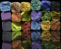 Пазл Отражение мелков