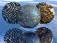 Пазл Отражение сфер