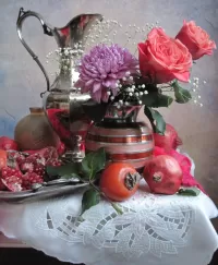 Пазл Оттенки розового 