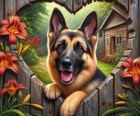 Пазл Овчарка 