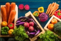 Пазл Овощи