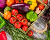 Пазл Овощи