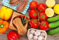 Пазл Овощи 
