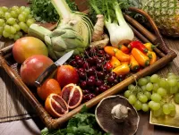 Пазл Овощи и фрукты