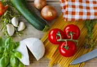 Пазл Овощи и сыр