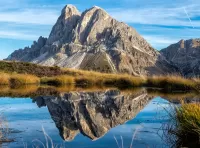 Пазл Озеро под горой