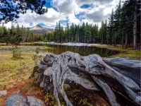 Пазл Озеро у гор