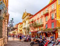 Пазл Оживленная улица