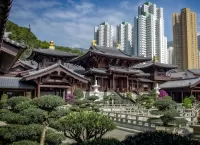 Пазл Пагоды и небоскрёбы