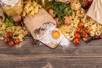 Пазл Пакет с мукой