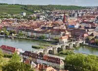 Пазл Панорама Вюрцбурга