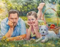 Пазл Пара на отдыхе