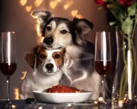 Пазл Пара собак