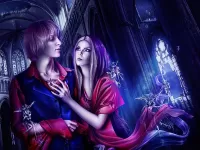 Пазл Пара в замке