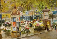 Пазл Парижский бульвар