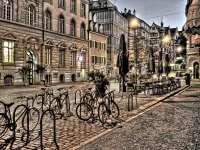 Пазл Парковка велосипедов