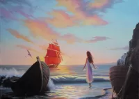 Пазл Паруса и Ассоль