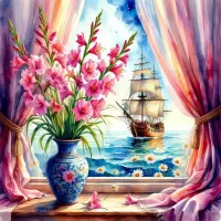 Пазл Парусник