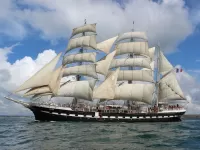 Пазл Парусник на волнах