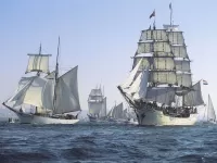 Пазл Парусники