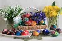 Пазл Пасхальная корзинка