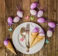 Пазл Пасхальные вафли