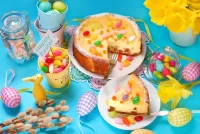 Пазл Пасхальное украшение