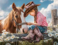 Пазл Пастушка