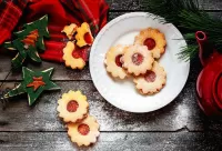 Пазл Печенье на ёлку