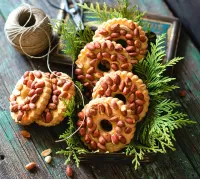 Пазл Печенье с арахисом