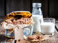 Пазл Печенье с молоком