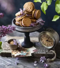 Пазл Печенье с сиренью