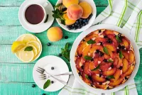 Пазл Персиковый пирог