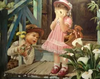 Пазл Первая любовь