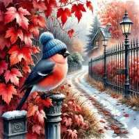 Пазл Первый снег