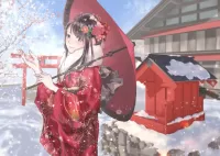 Пазл Первый снег